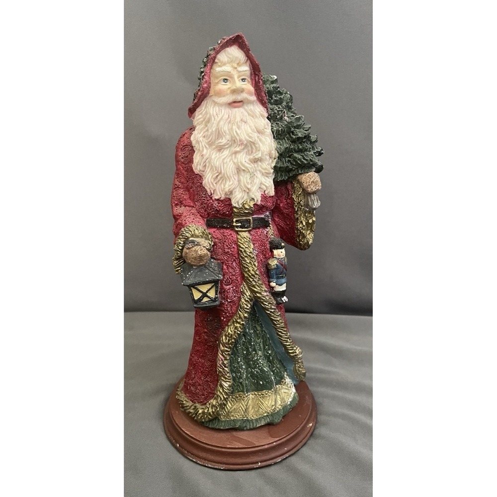 Vintage Cedar Creek Collection Collectible Santa Figurine 10.5"